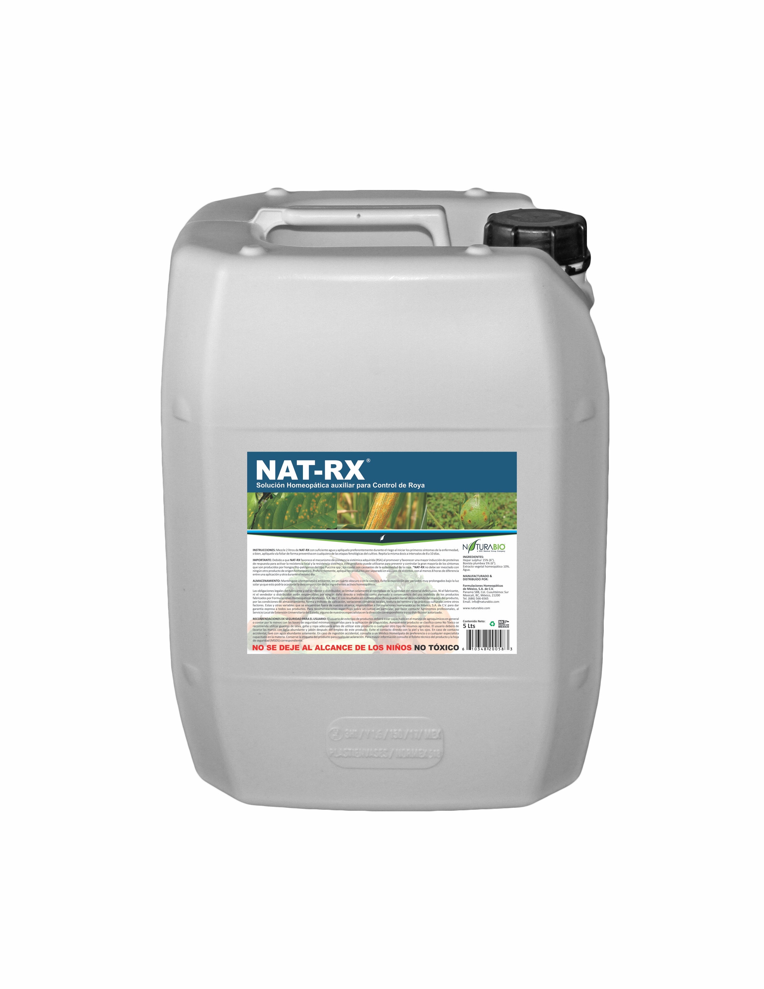 NAT-RX Homeopathic Solution for Rust Control
