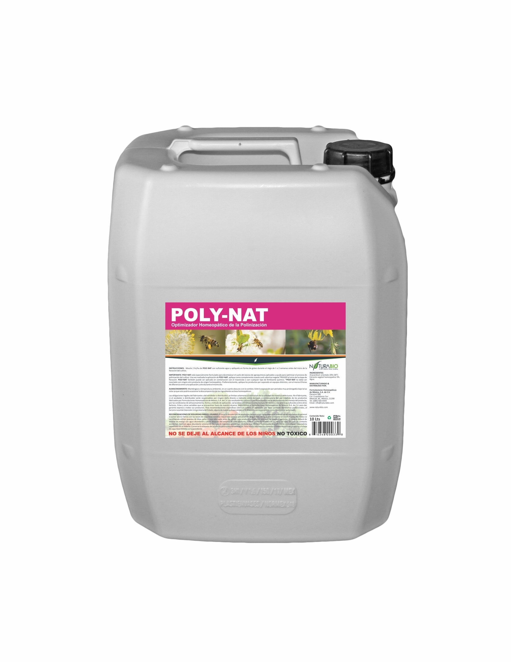 POLY-NAT Optimizador Homeopático de la Polinización